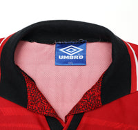 1994/96 CANTONA #7 Manchester United Vintage Umbro Football Shirt (XL/XXL)