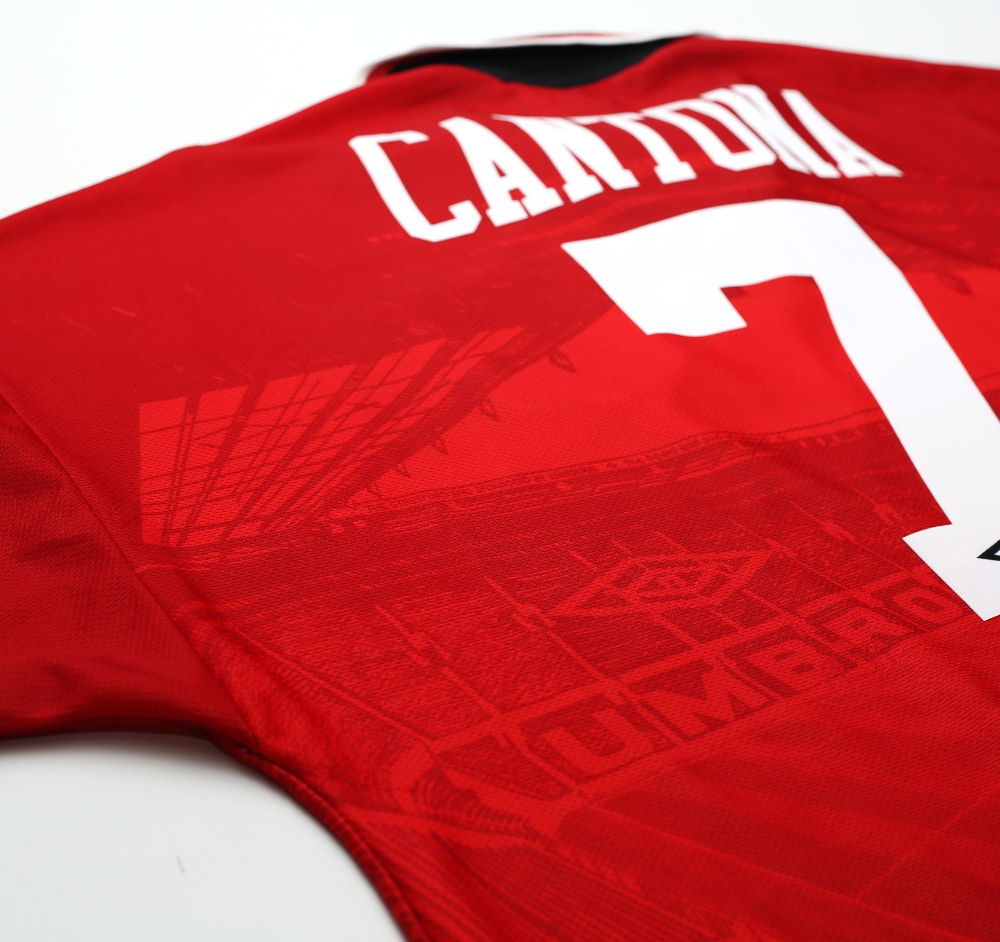 1994/96 CANTONA #7 Manchester United Vintage Umbro Football Shirt (XL/XXL)