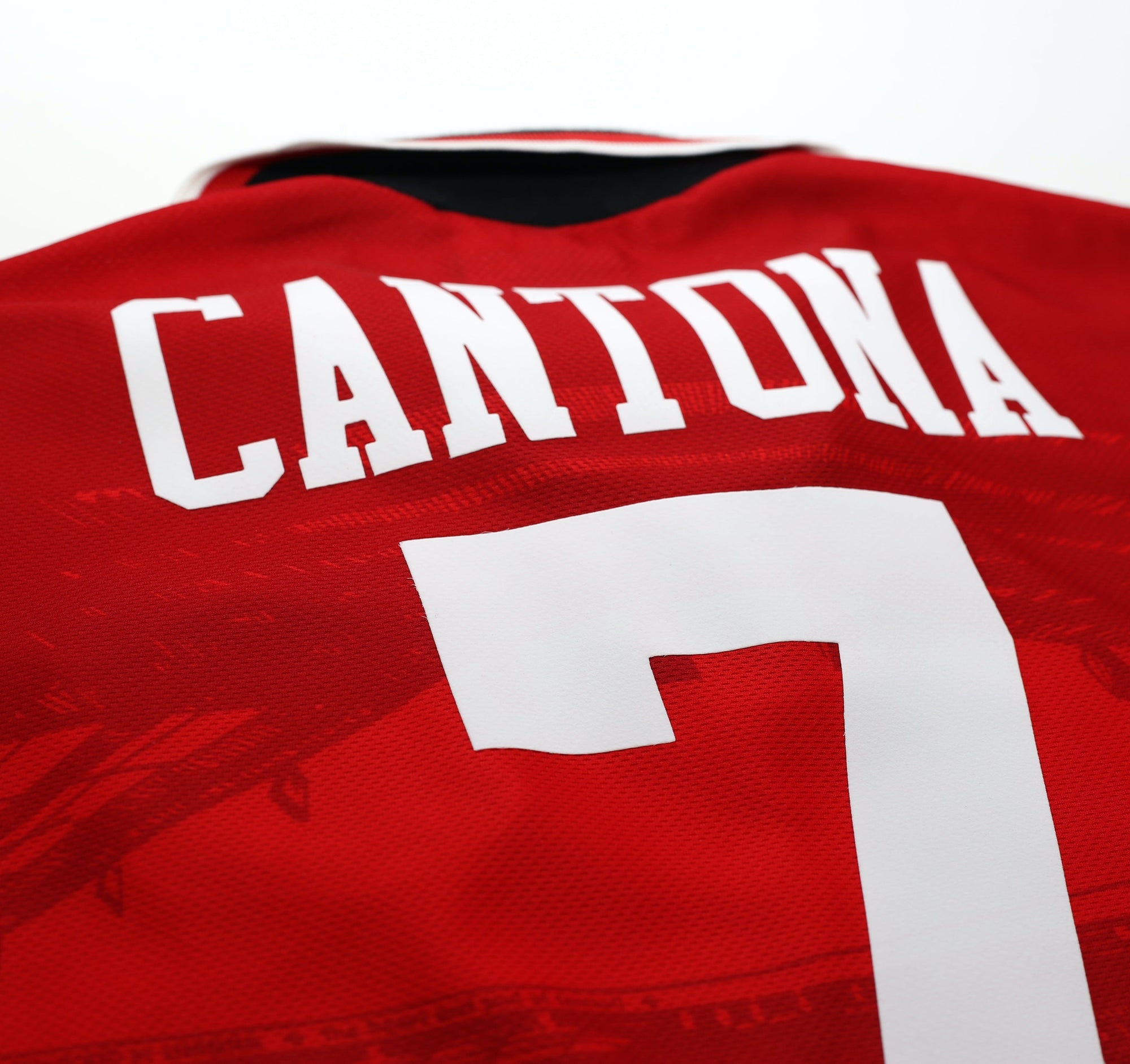 1994/96 CANTONA #7 Manchester United Vintage Umbro Football Shirt (XL/XXL)