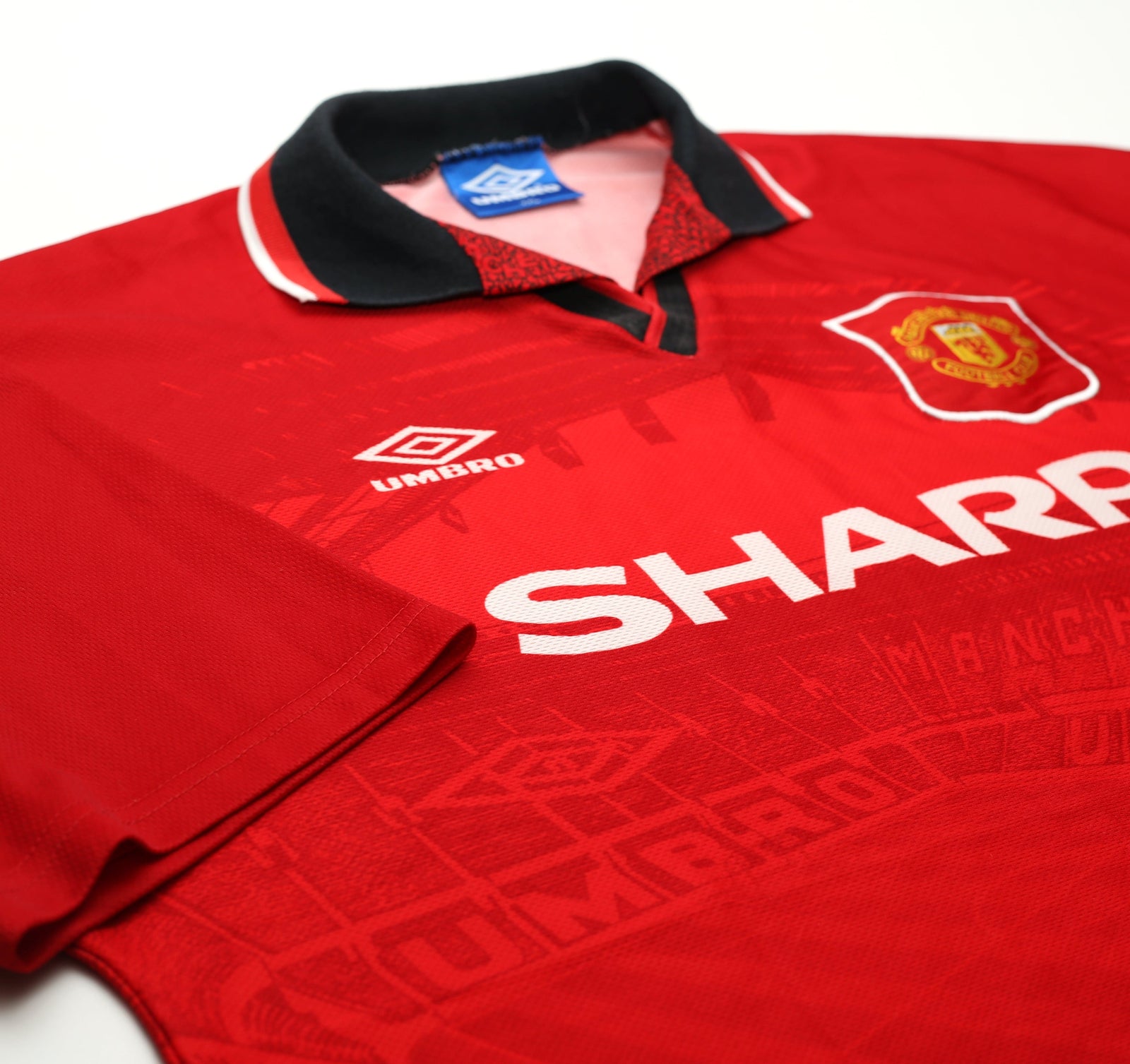 1994/96 CANTONA #7 Manchester United Vintage Umbro Football Shirt (XL/XXL)