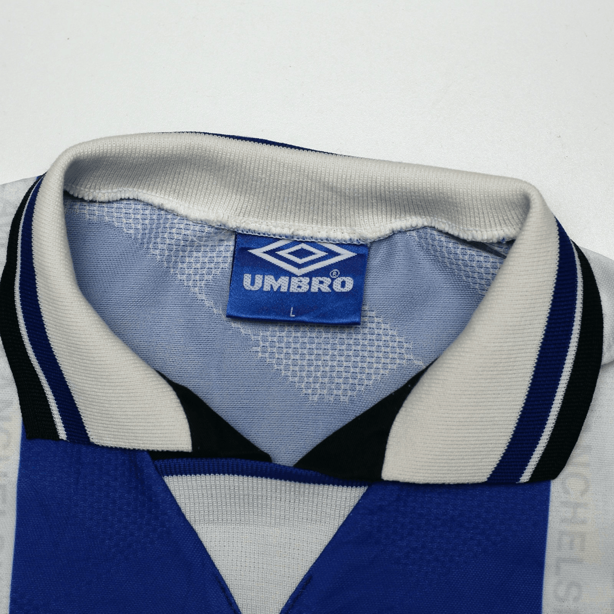 1994/96 Cantona #7 Manchester United Vintage Umbro Third Football Shirt (L)