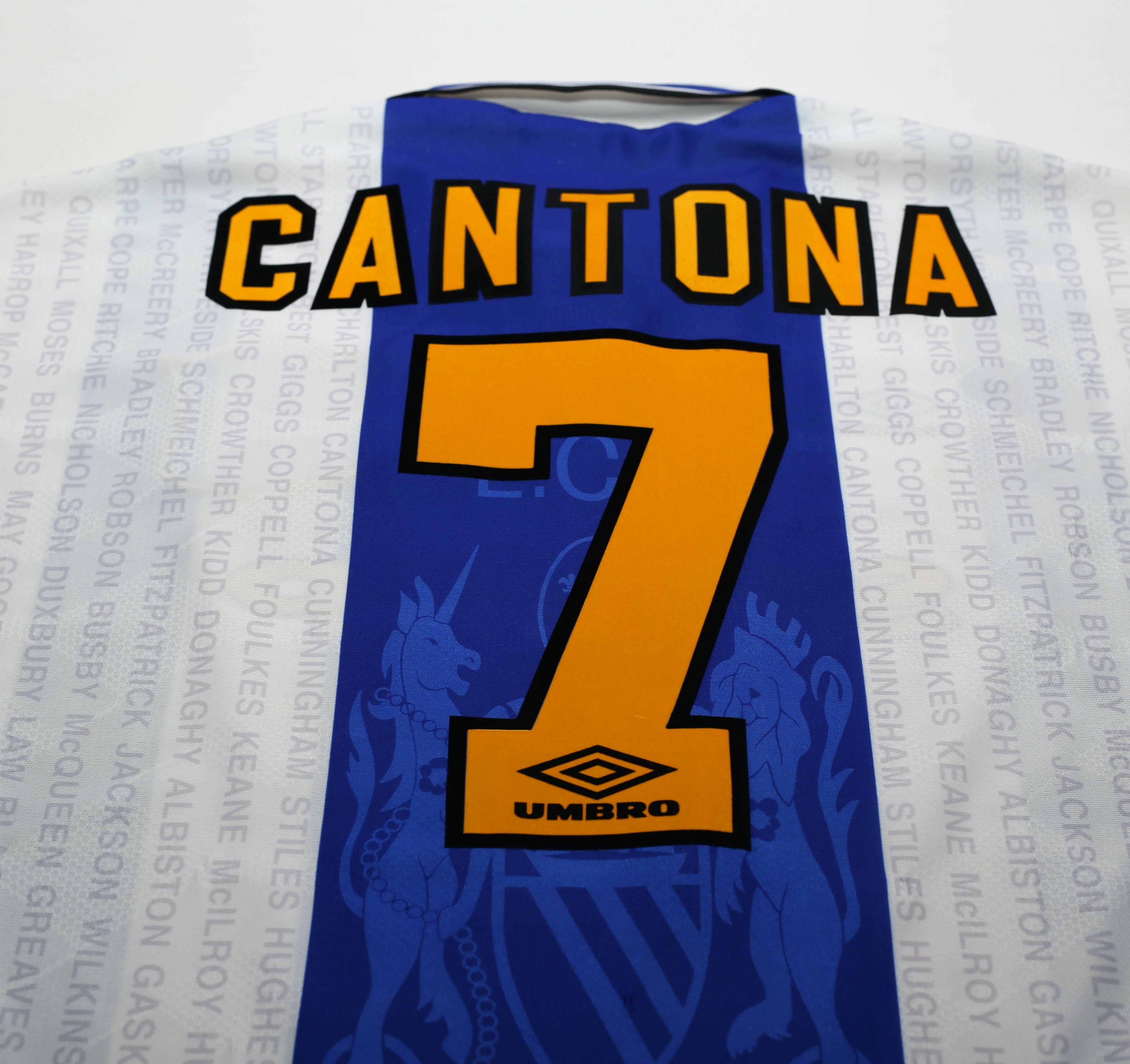1994/96 Manchester United Cantona #7 Third Football Shirt