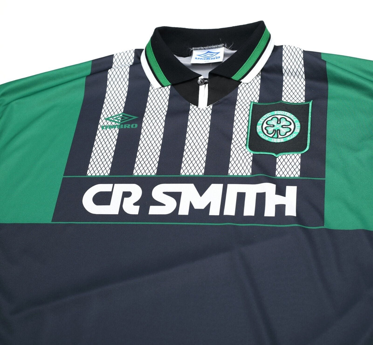 Umbro 1994-96 Celtic Match Worn Away Shirt - Football Shirt