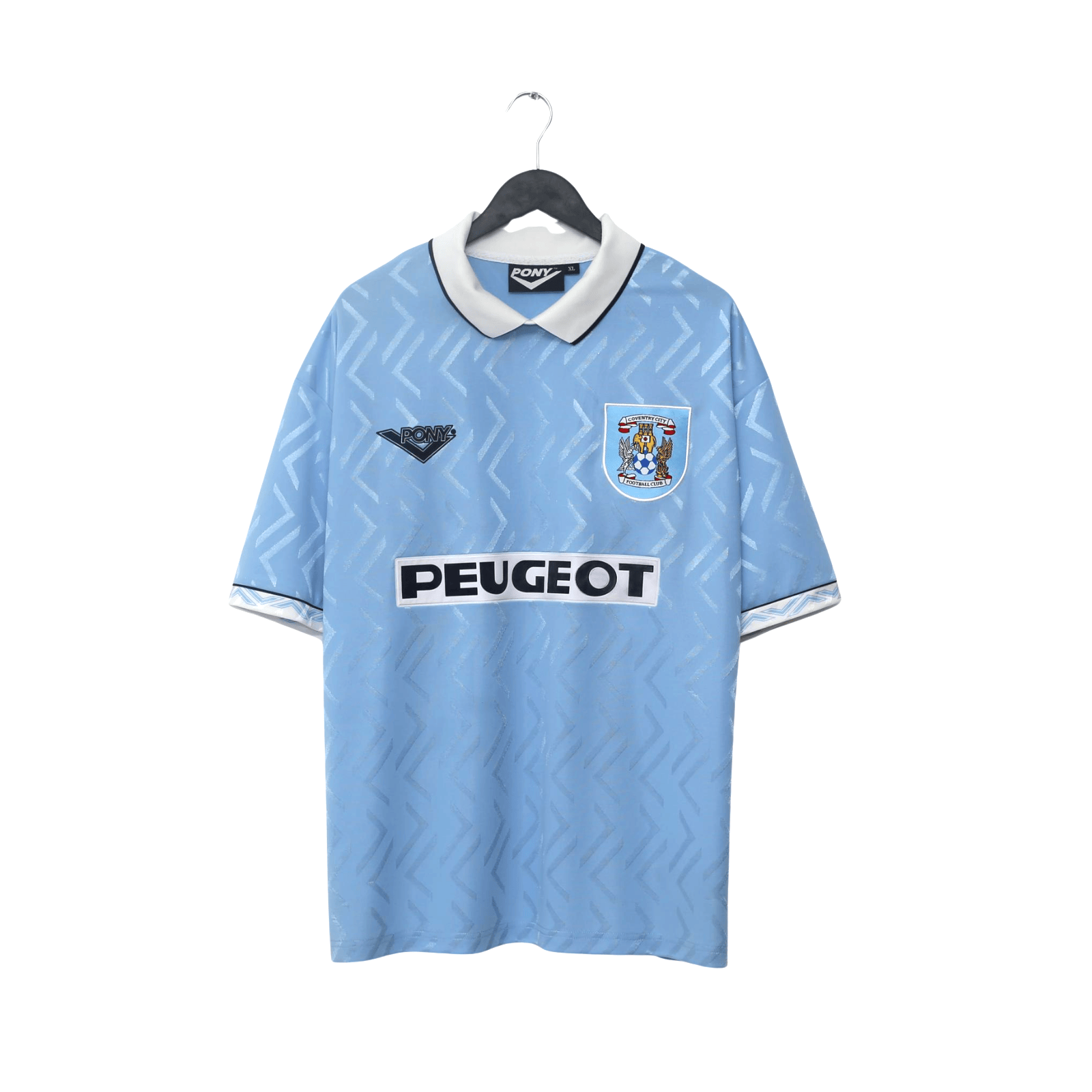 1994/96 Dublin #10 Coventry City Retro PONY Reissue Football Shirt (XL)