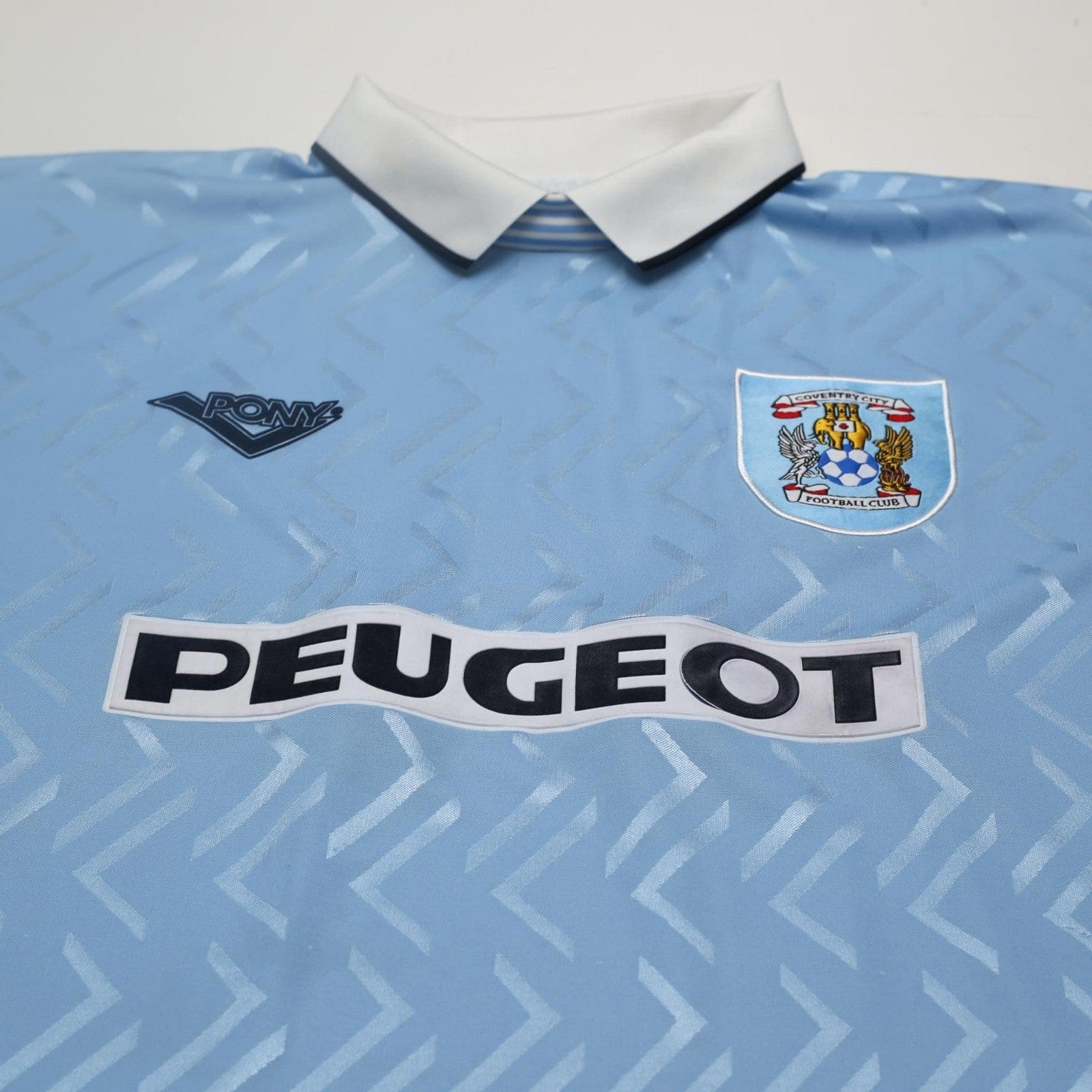 1994/96 Dublin #10 Coventry City Retro PONY Reissue Football Shirt (XL)