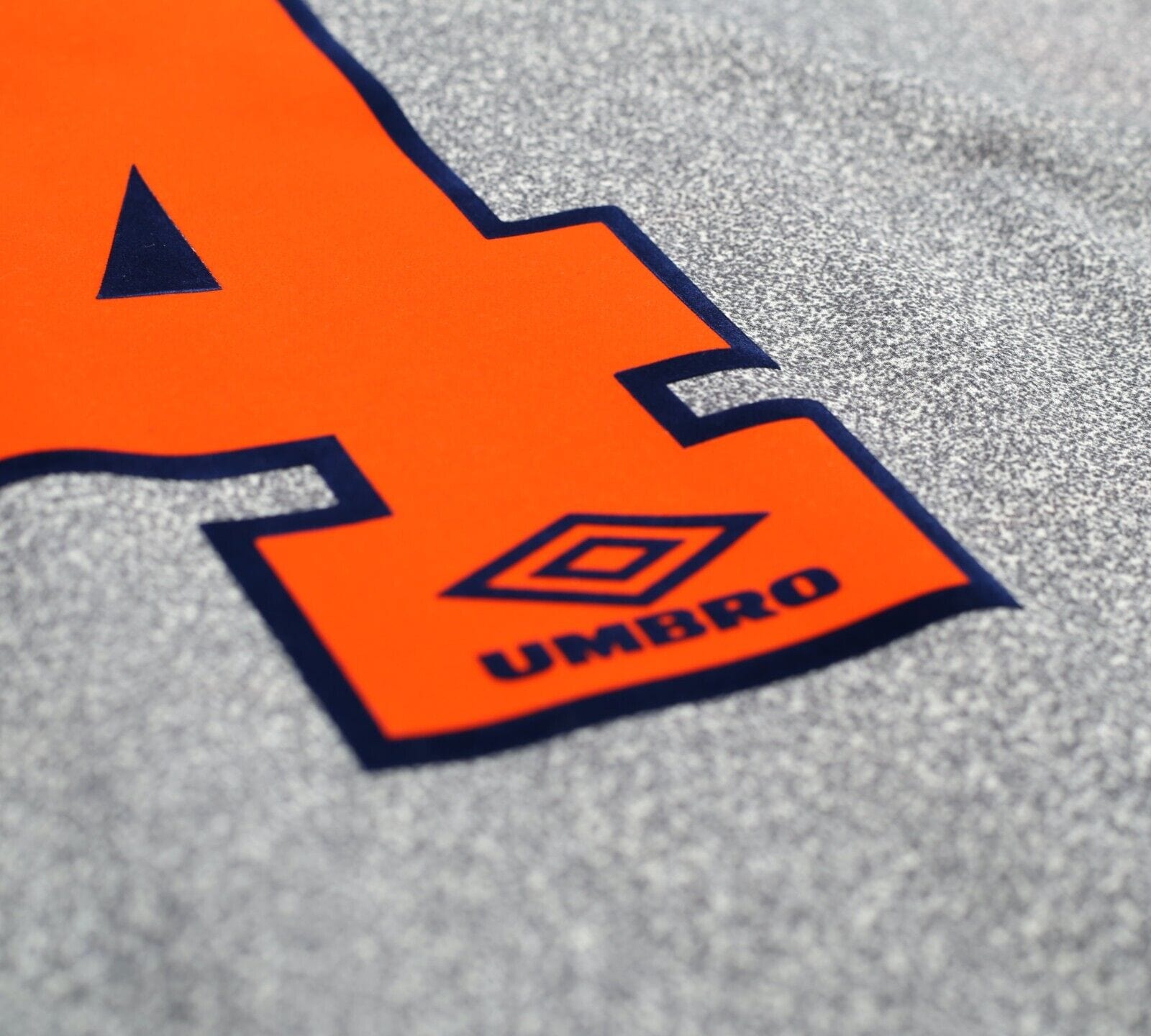 1994/96 GULLIT #4 Chelsea Vintage Umbro Away Football Shirt Jersey (L)