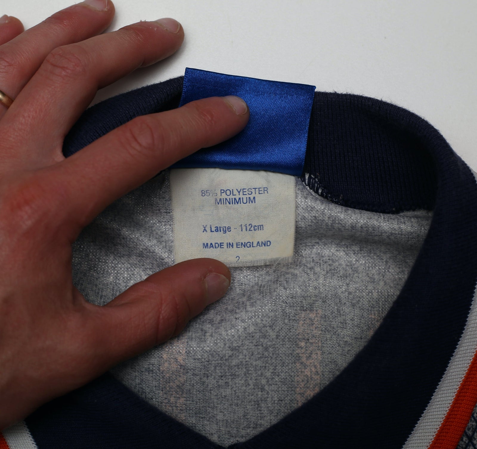 1994/96 GULLIT #4 Chelsea Vintage Umbro Away Football Shirt Jersey (XL)