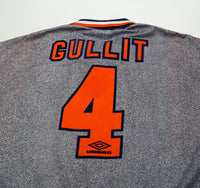 1994/96 GULLIT #4 Chelsea Vintage Umbro Away Football Shirt Jersey (XL)