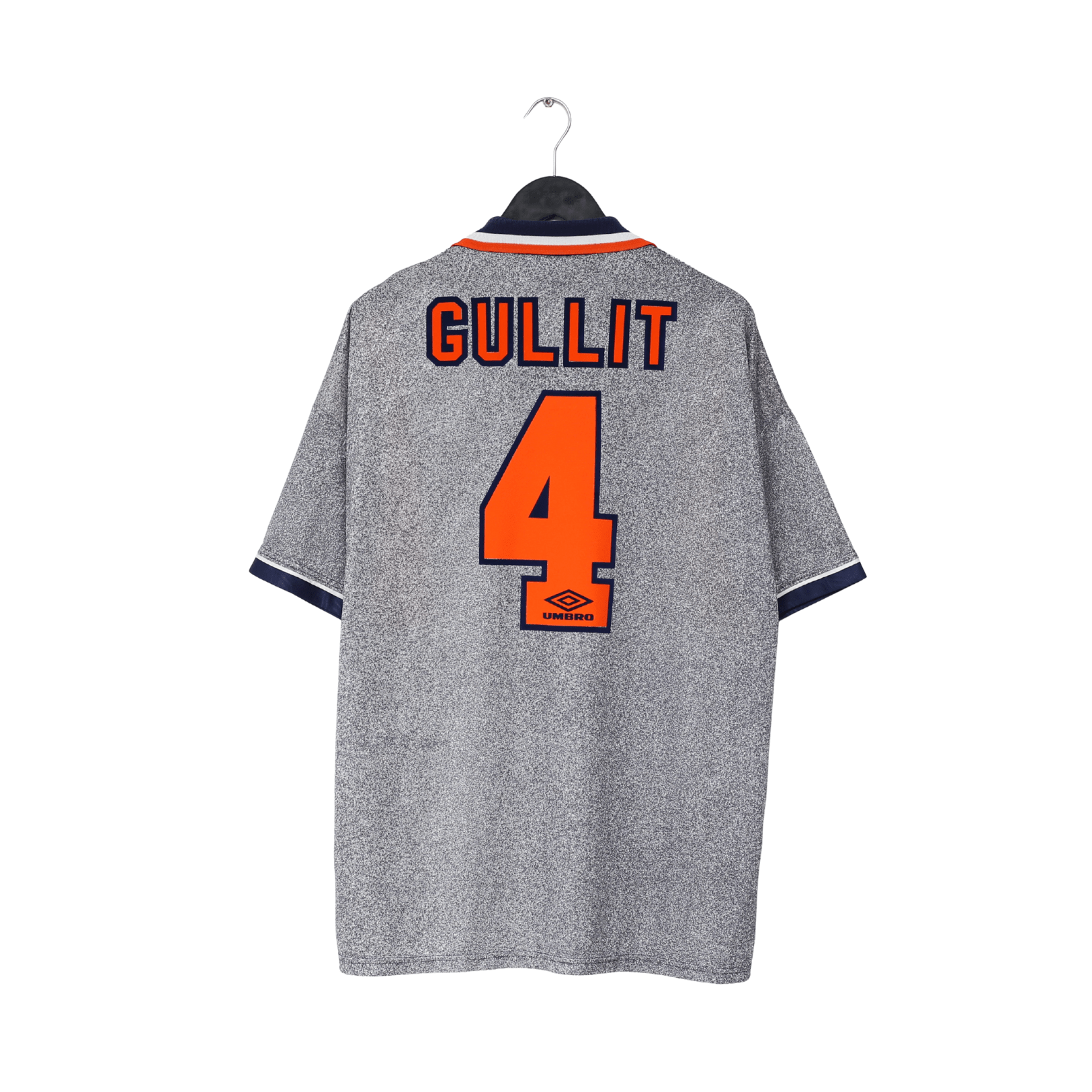 1994/96 GULLIT #4 Chelsea Vintage Umbro Away Football Shirt Jersey (XL)