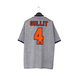 1994/96 GULLIT #4 Chelsea Vintage Umbro Away Football Shirt Jersey (XL)