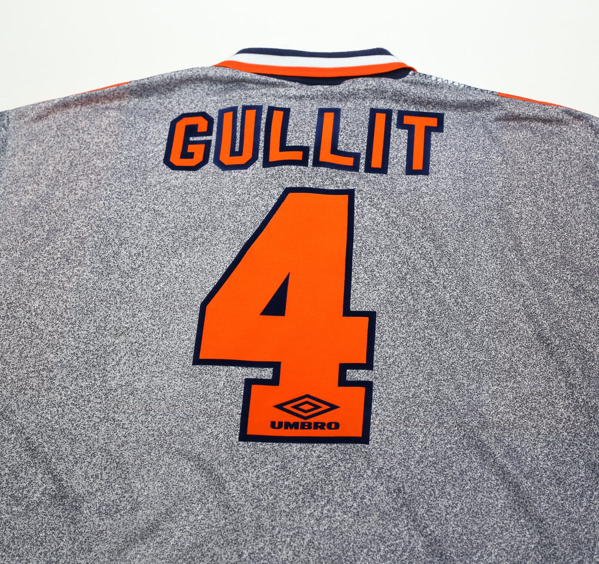 1994/96 GULLIT #4 Chelsea Vintage Umbro Away Football Shirt (L)