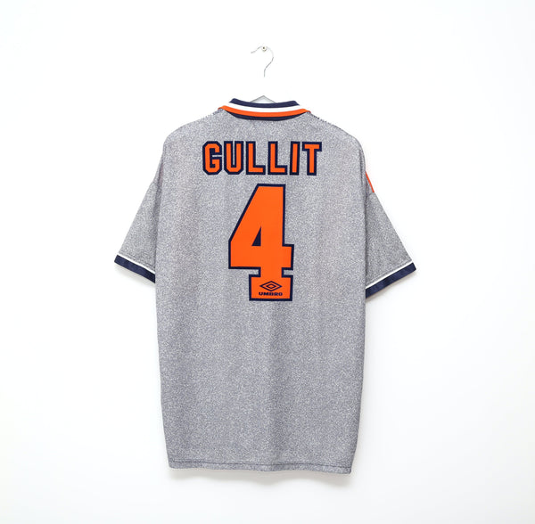 1994/96 GULLIT #4 Chelsea Vintage Umbro Away Football Shirt
