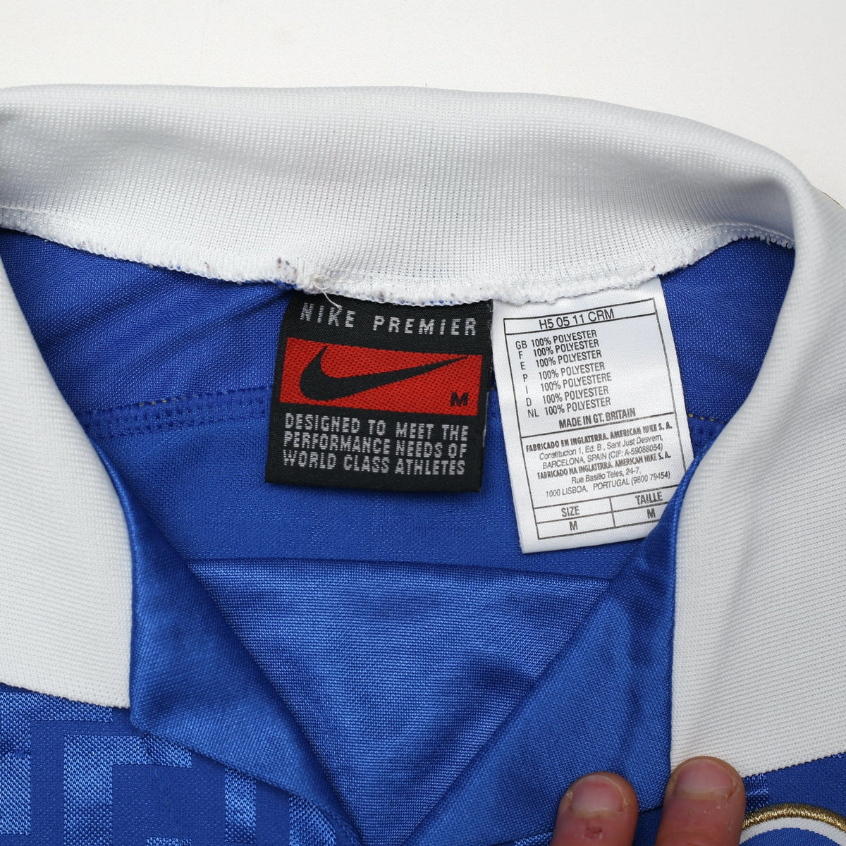 1994/96 Italy Vintage Nike Home Football Shirt (M) EURO 96 Qualifiers