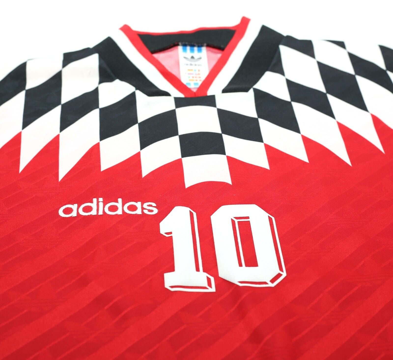 1994/96 KINKLADZE #10 Georgia Vintage adidas Away Football Shirt (XL)