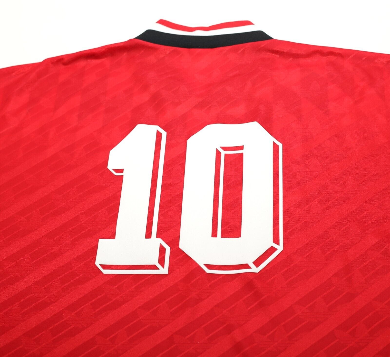 1994/96 KINKLADZE #10 Georgia Vintage adidas Away Football Shirt (XL)