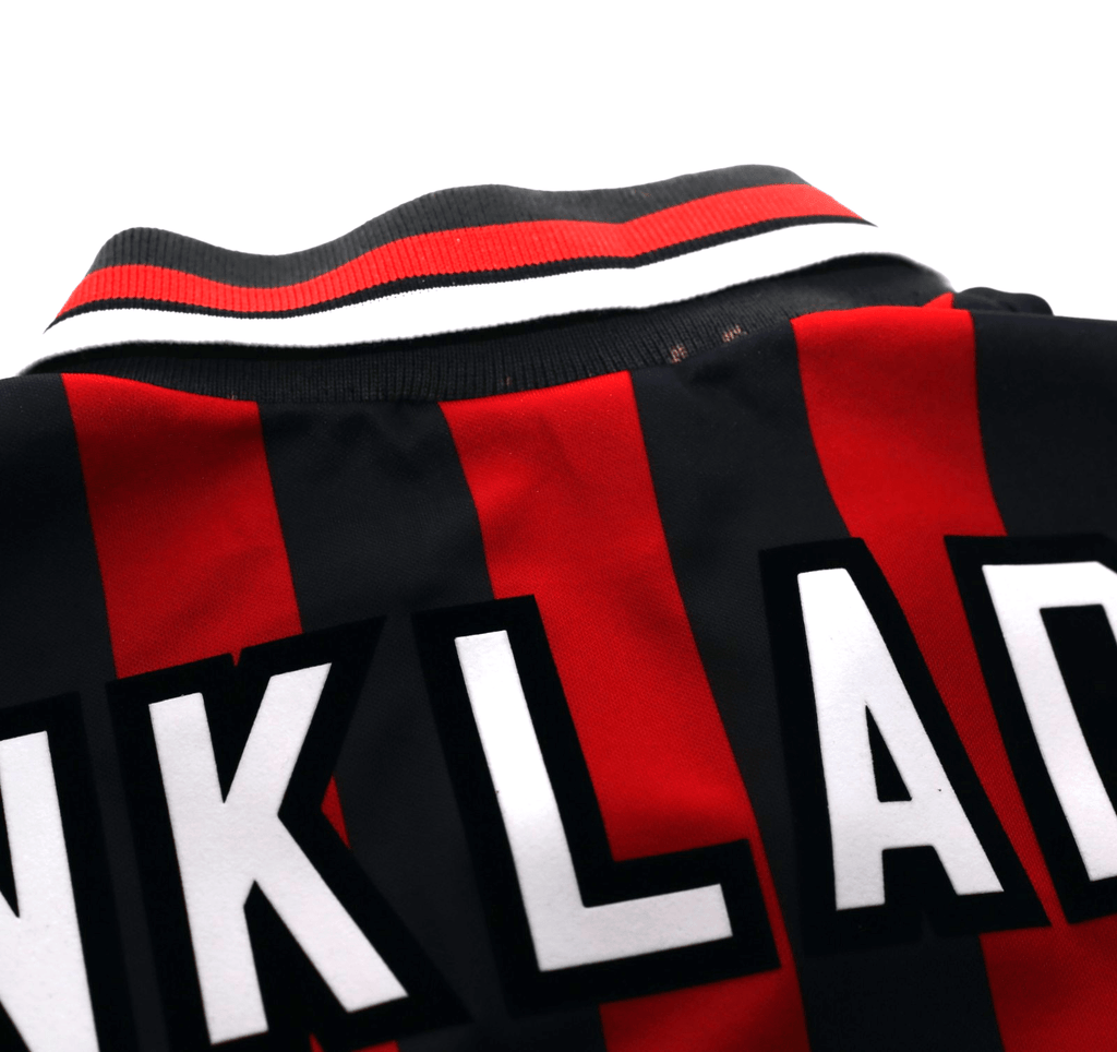 1994/96 KINKLADZE #7 Manchester City Vintage Umbro Away Football Shirt (M/L)