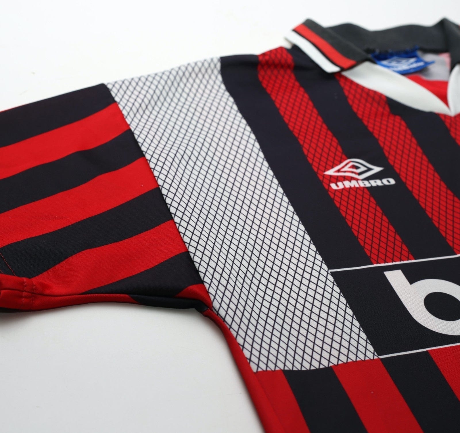 1994/96 KINKLADZE #7 Manchester City Vintage Umbro Away Football Shirt (M/L)