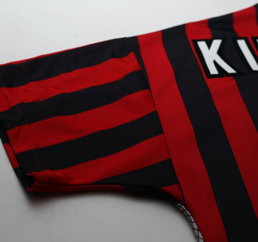 1994/96 KINKLADZE #7 Manchester City Vintage Umbro Away Football Shirt (M/L)