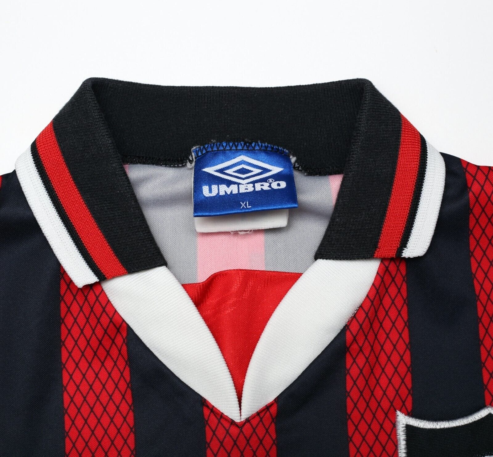 1994/96 KINKLADZE #7 Manchester City Vintage Umbro Away Football Shirt (XL)