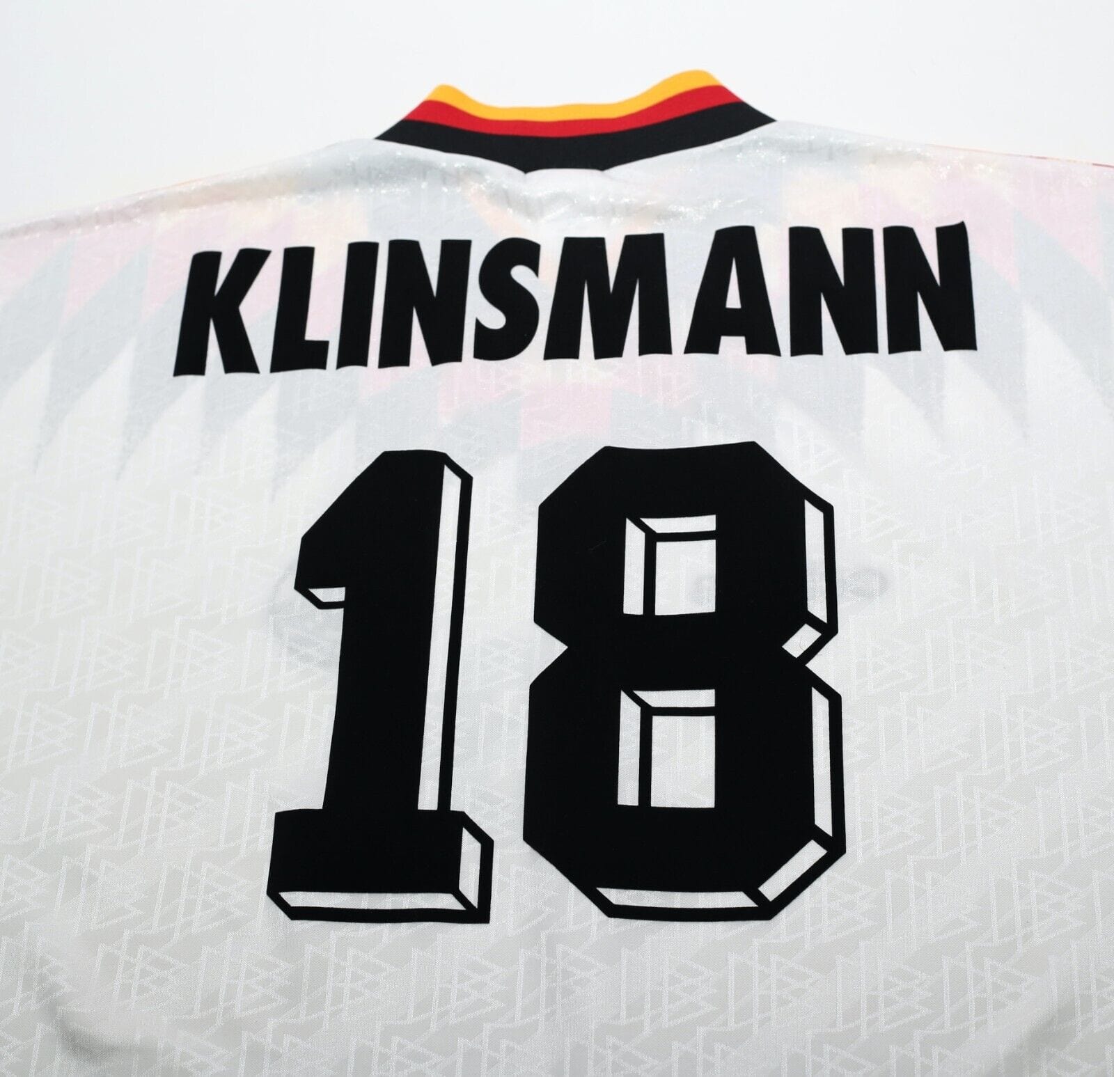 1994/96 KLINSMANN #18 Germany Vintage adidas Home Football Shirt (XL) USA 94