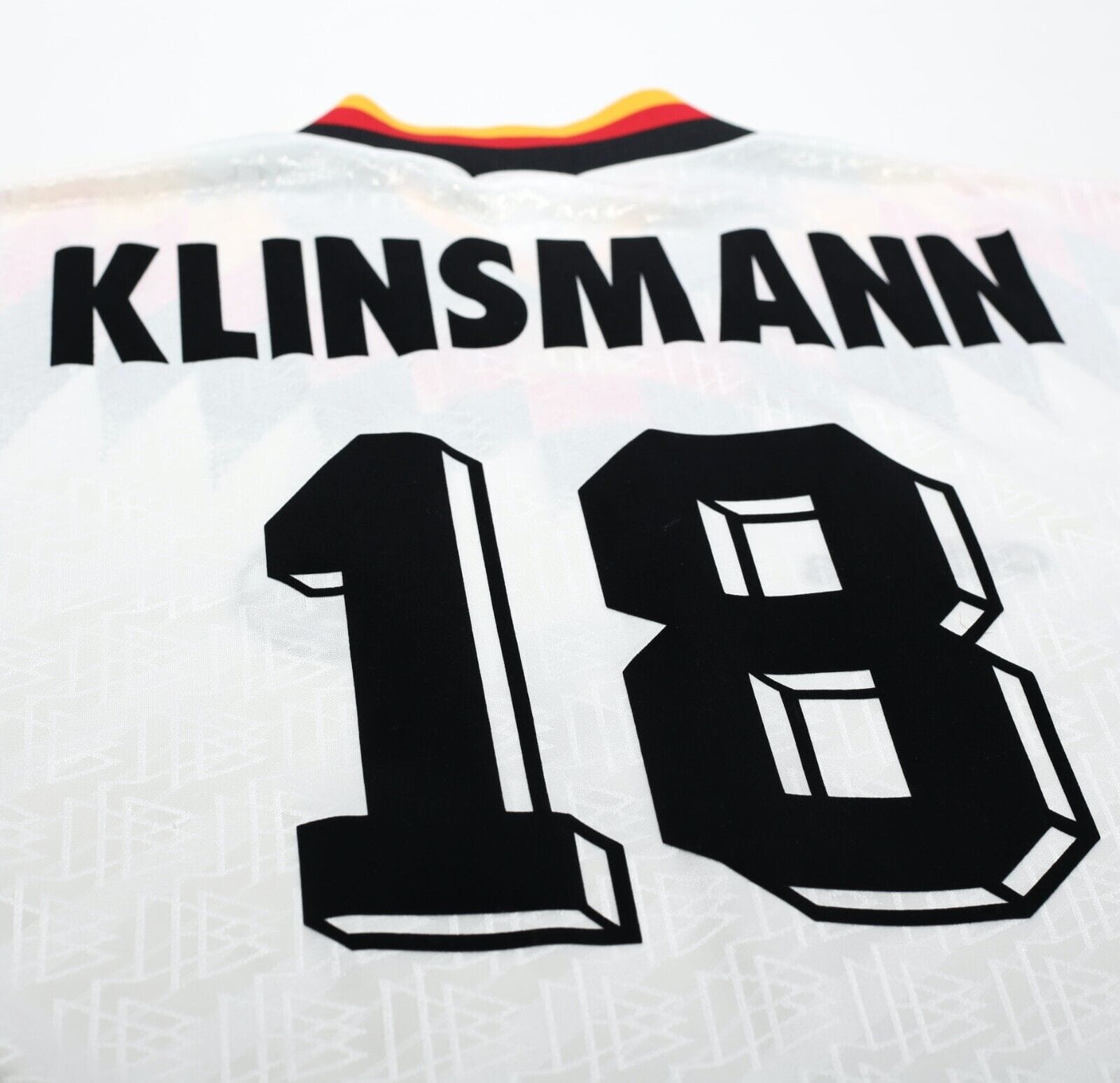 1994/96 KLINSMANN #18 Germany Vintage adidas Home Football Shirt (XL) USA 94