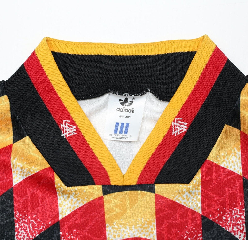1994/96 KLINSMANN #18 Germany Vintage adidas Home Football Shirt (XL) USA 94