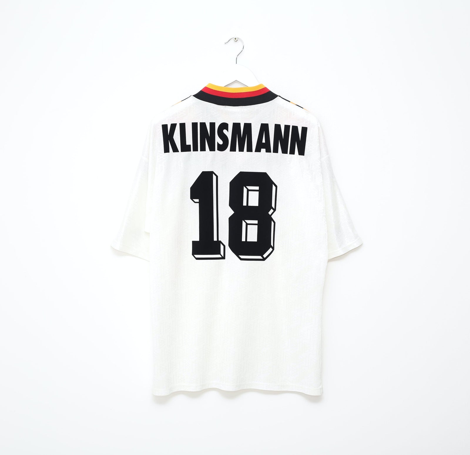1994/96 KLINSMANN #18 Germany Vintage adidas Home Football Shirt (XL) USA 94