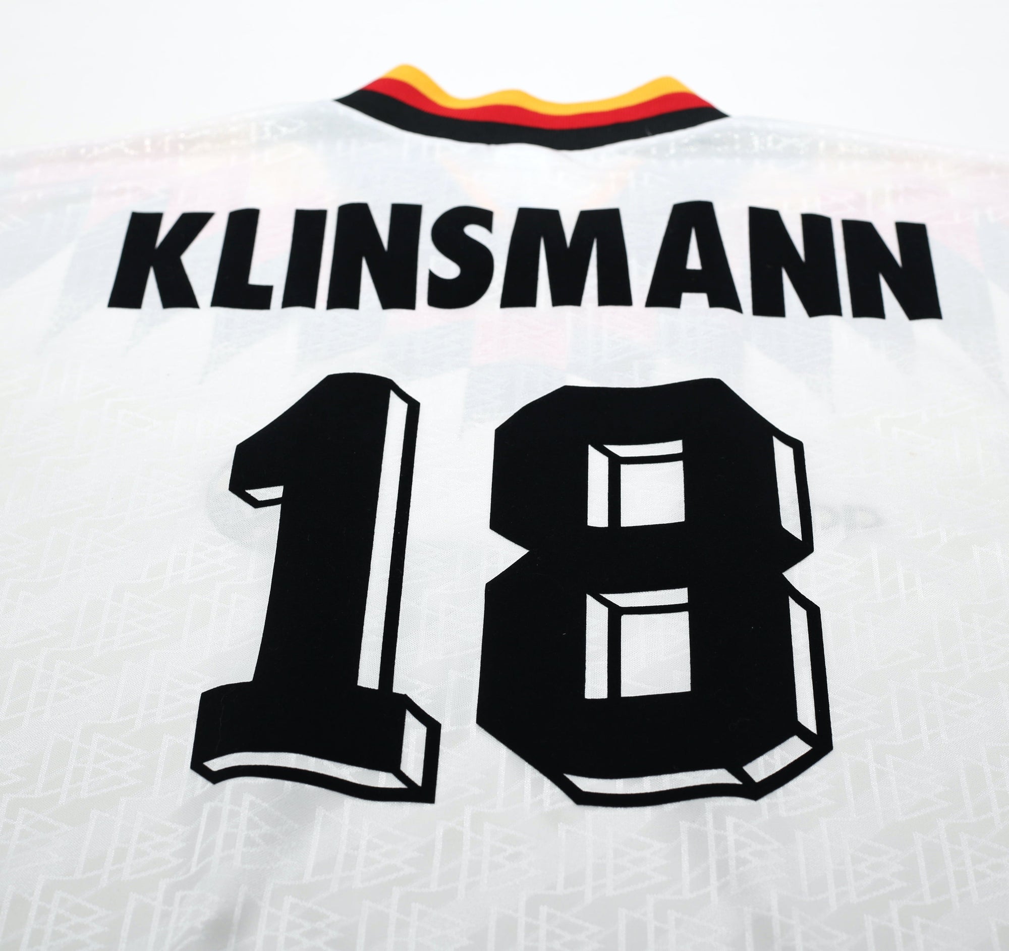 1994/96 KLINSMANN #18 Germany Vintage adidas Home Football Shirt (XL) USA 94