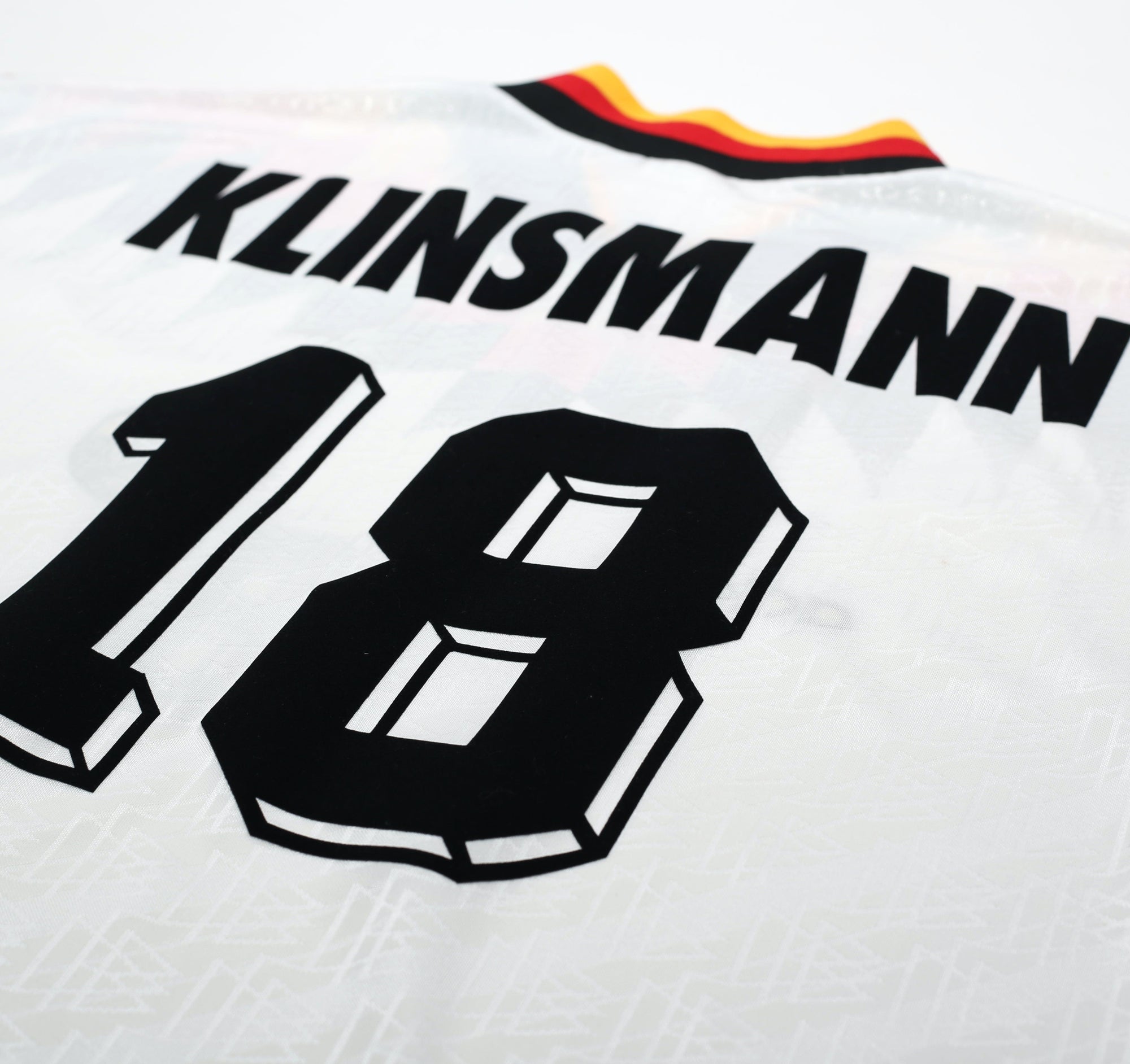 1994/96 KLINSMANN #18 Germany Vintage adidas Home Football Shirt (XL) USA 94