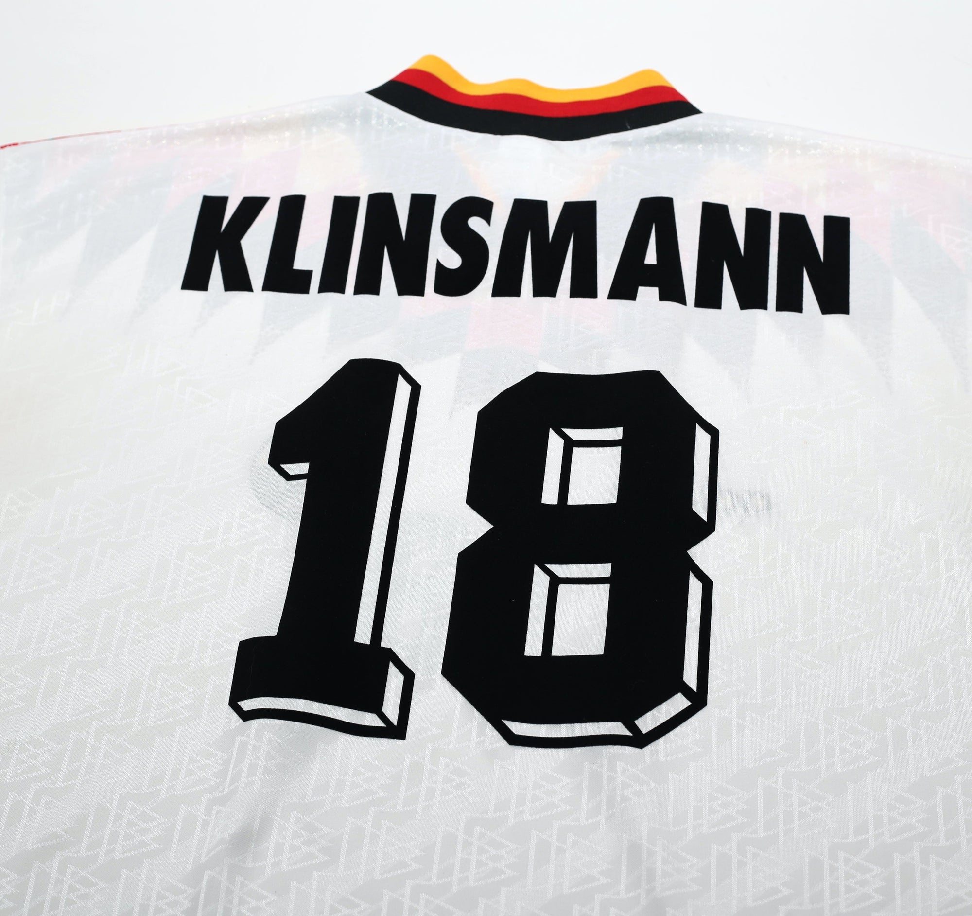 1994/96 KLINSMANN #18 Germany Vintage adidas Home Football Shirt (XL) USA 94