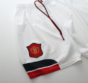 1994/96 MANCHESTER UNITED Vintage Umbro Football Shorts (M)