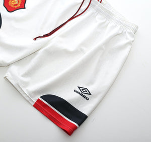 1994/96 MANCHESTER UNITED Vintage Umbro Football Shorts (M)