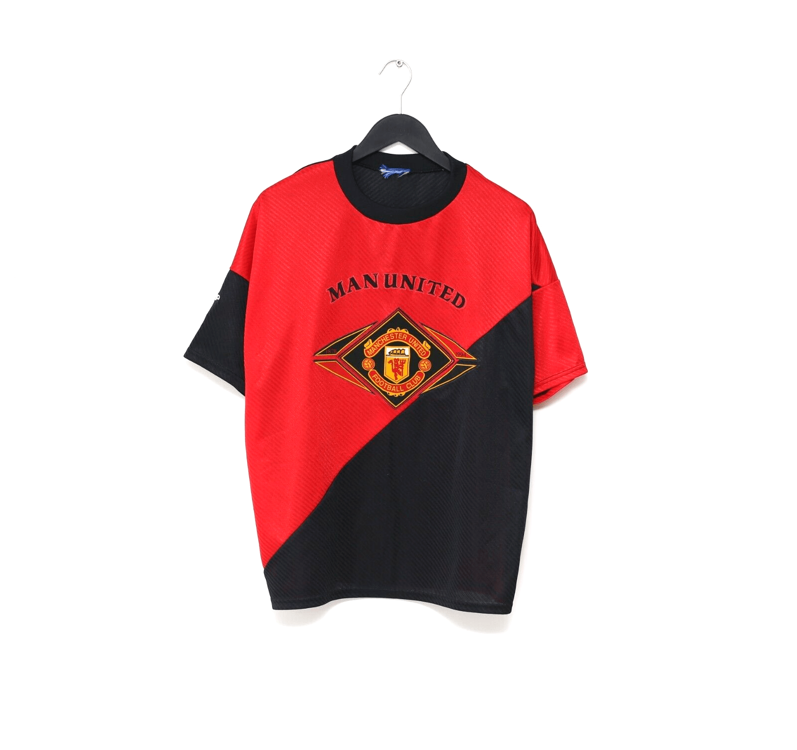 1994/96 MANCHESTER UNITED Vintage Umbro Football Training Shirt (L/XL)