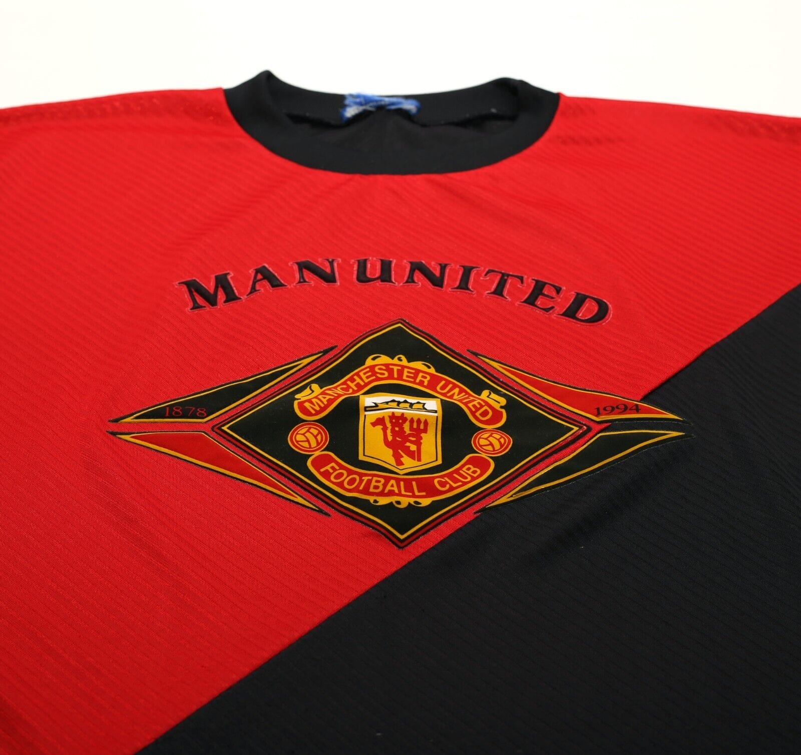 1994/96 MANCHESTER UNITED Vintage Umbro Football Training Shirt (L/XL)