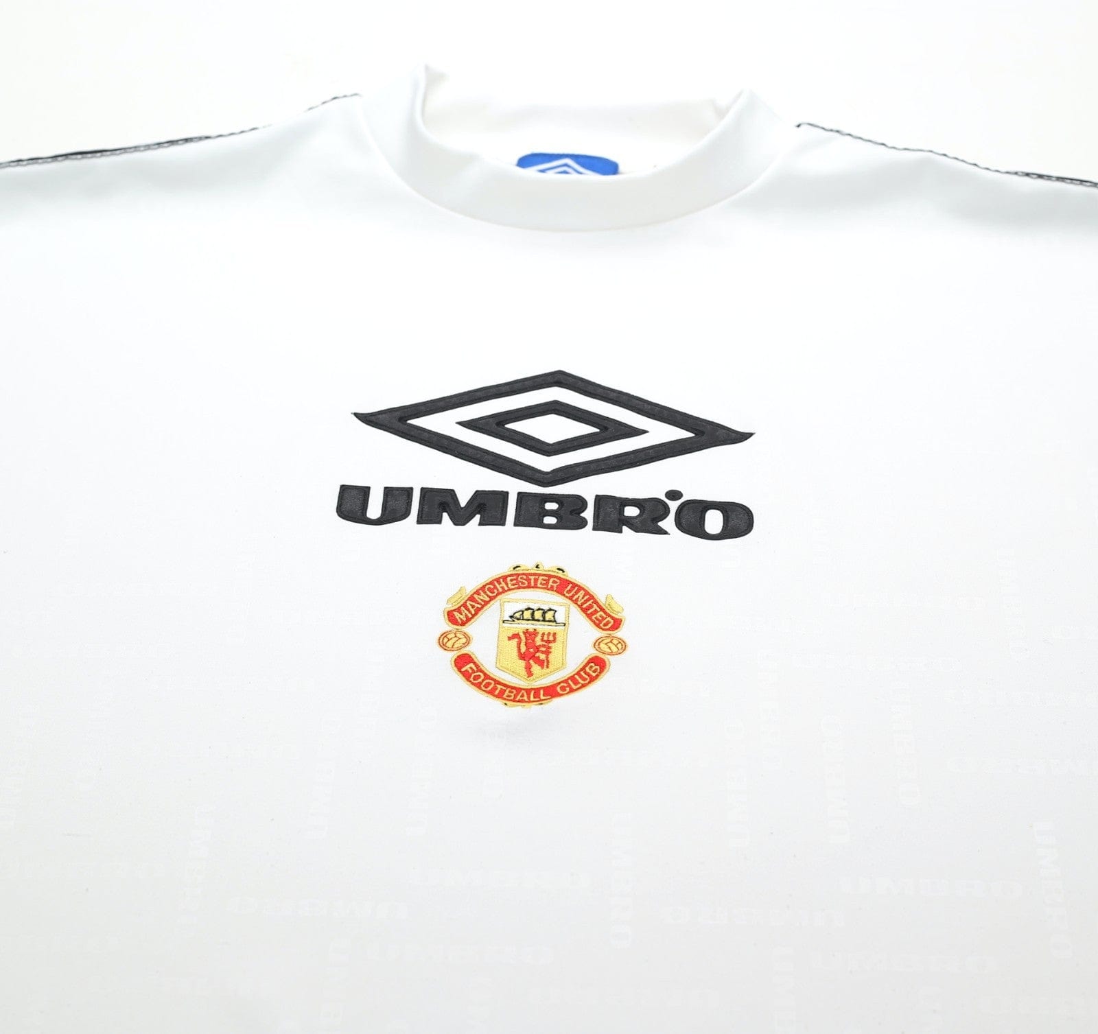 1994/96 MANCHESTER UNITED Vintage Umbro Football Training Shirt (XL)