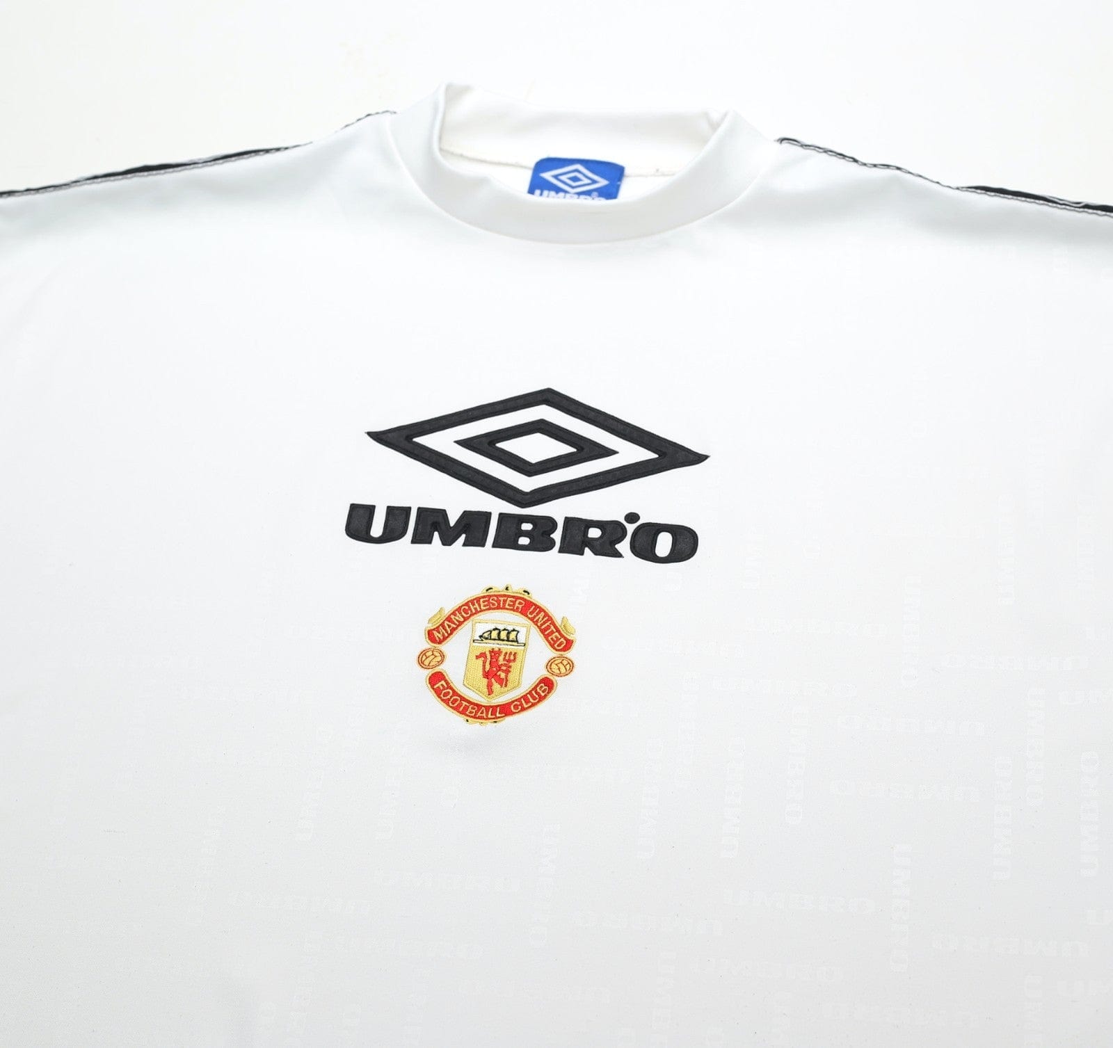 1994/96 MANCHESTER UNITED Vintage Umbro Football Training Shirt (XL)