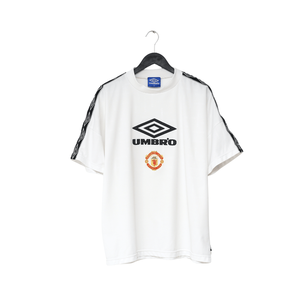 1994/96 MANCHESTER UNITED Vintage Umbro Football Training Shirt (XL)