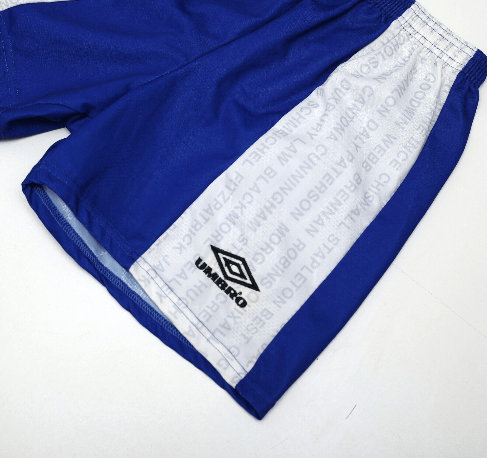 1994/96 MANCHESTER UNITED Vintage Umbro Third Kit Shorts (S) 28/30" Waist