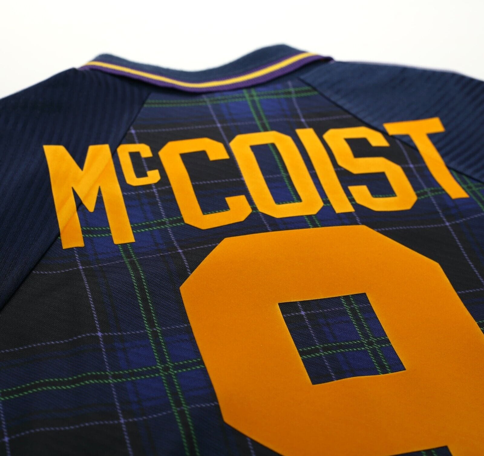 1994/96 McCOIST #9 Scotland  Euro 96 Umbro Home Football Shirt (L) Rangers