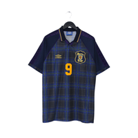 1994/96 McCOIST #9 Scotland Vintage Umbro Home Football Shirt (L/XL) Euro 96