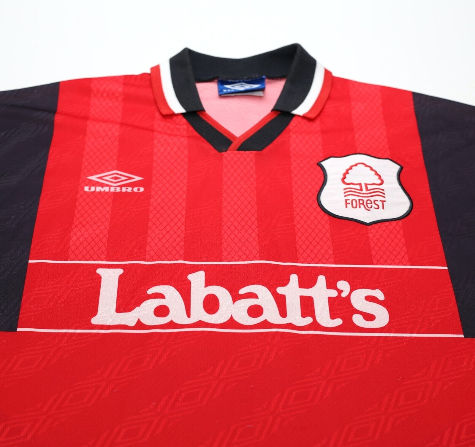 1994/96 PEARCE #3 Nottingham Forest Vintage Umbro Football Shirt (M)