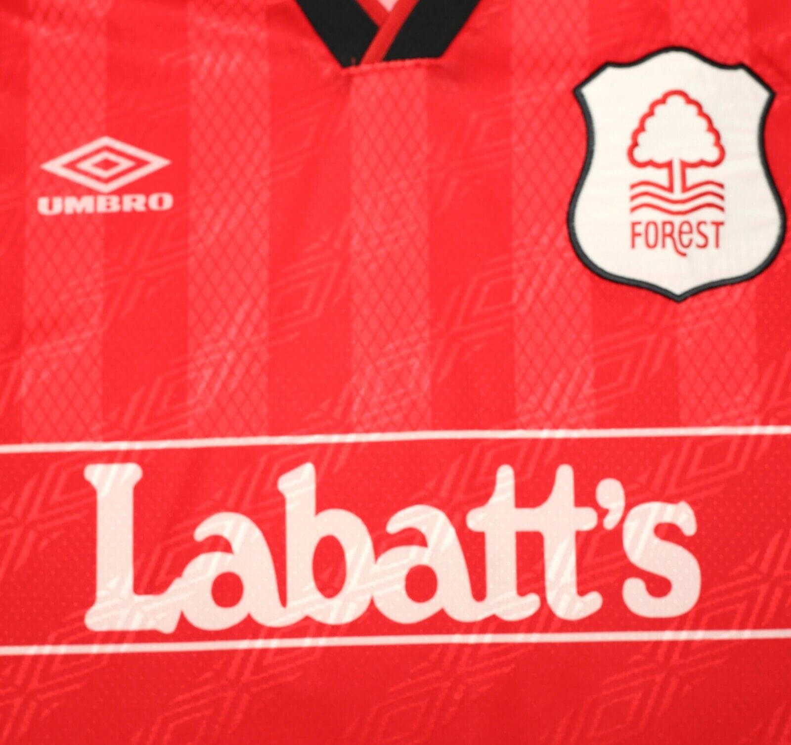 1994/96 PEARCE #3 Nottingham Forest Vintage Umbro Football Shirt (M)