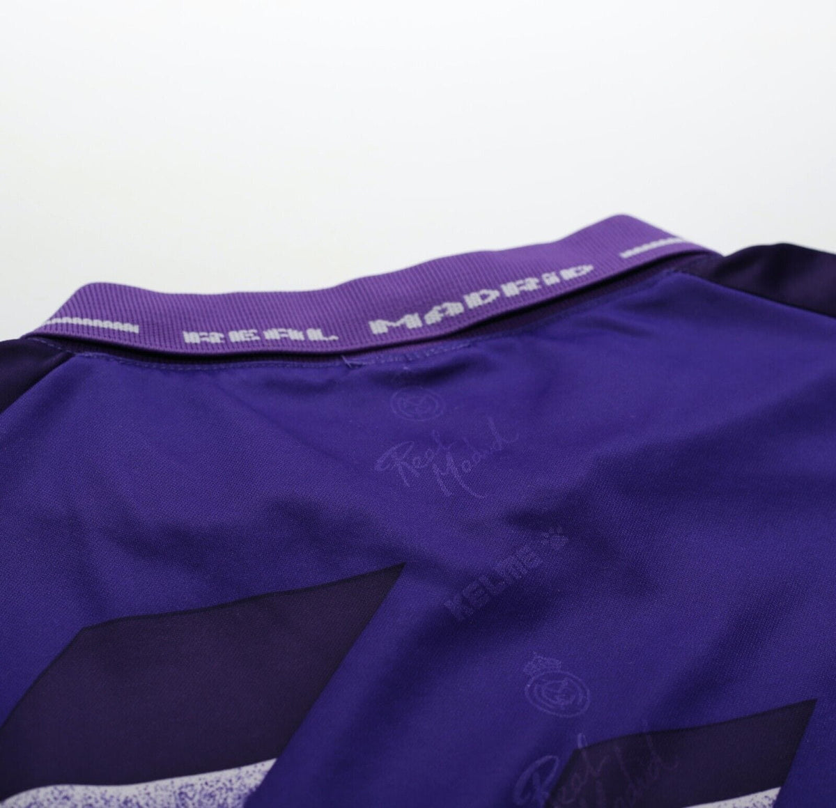 1994/96 REAL MADRID Vintage Kelme Away Football Shirt Jersey (L)