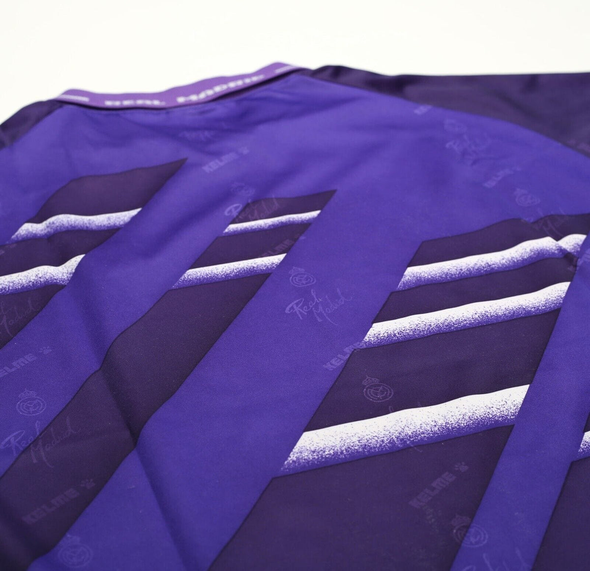 1994/96 REAL MADRID Vintage Kelme Away Football Shirt Jersey (L)