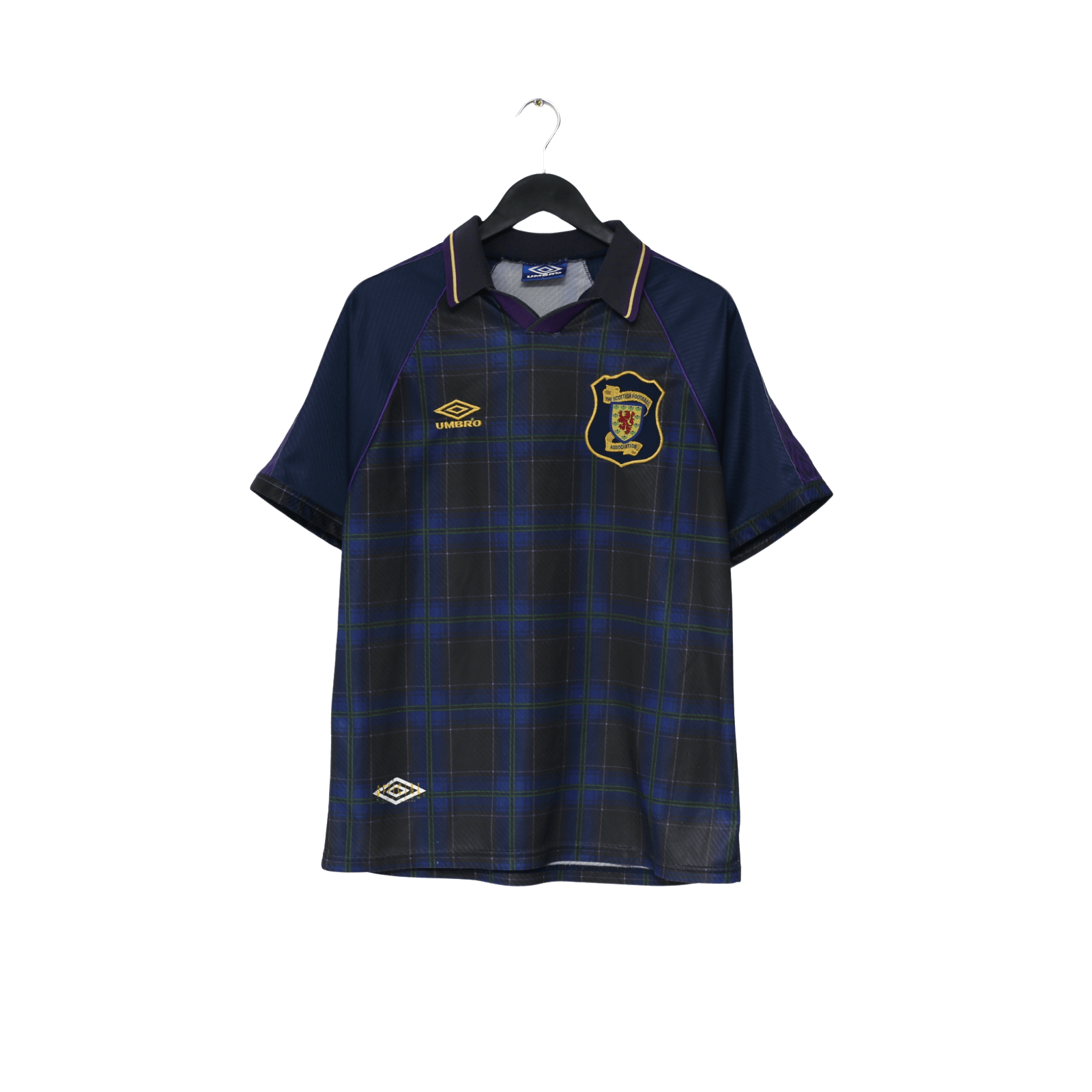 1994/96 Scotland Vintage Umbro Home Football Shirt (L) Euro 96