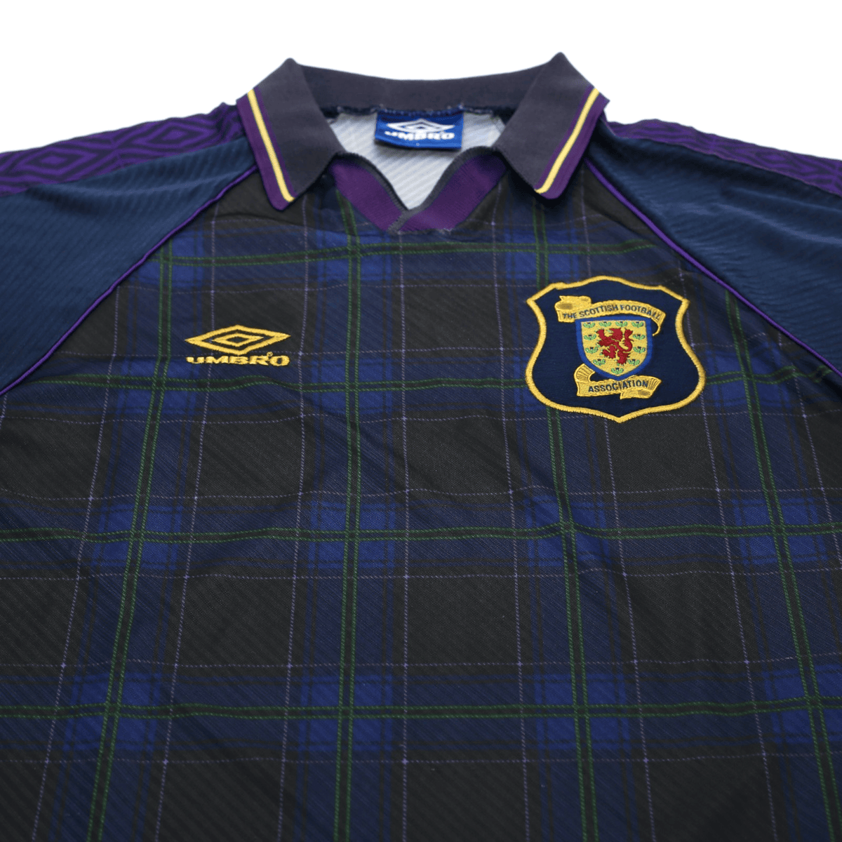 1994/96 Scotland Vintage Umbro Home Football Shirt (L) Euro 96