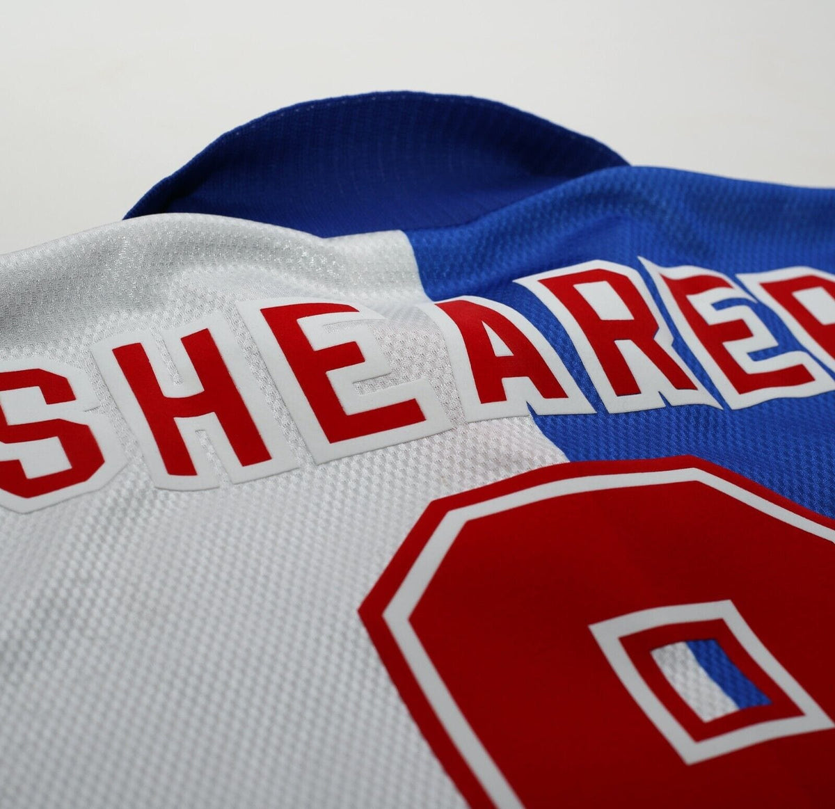 1994/96 SHEARER #9 Blackburn Rovers Vintage Asics Home Football Shirt Jersey XL
