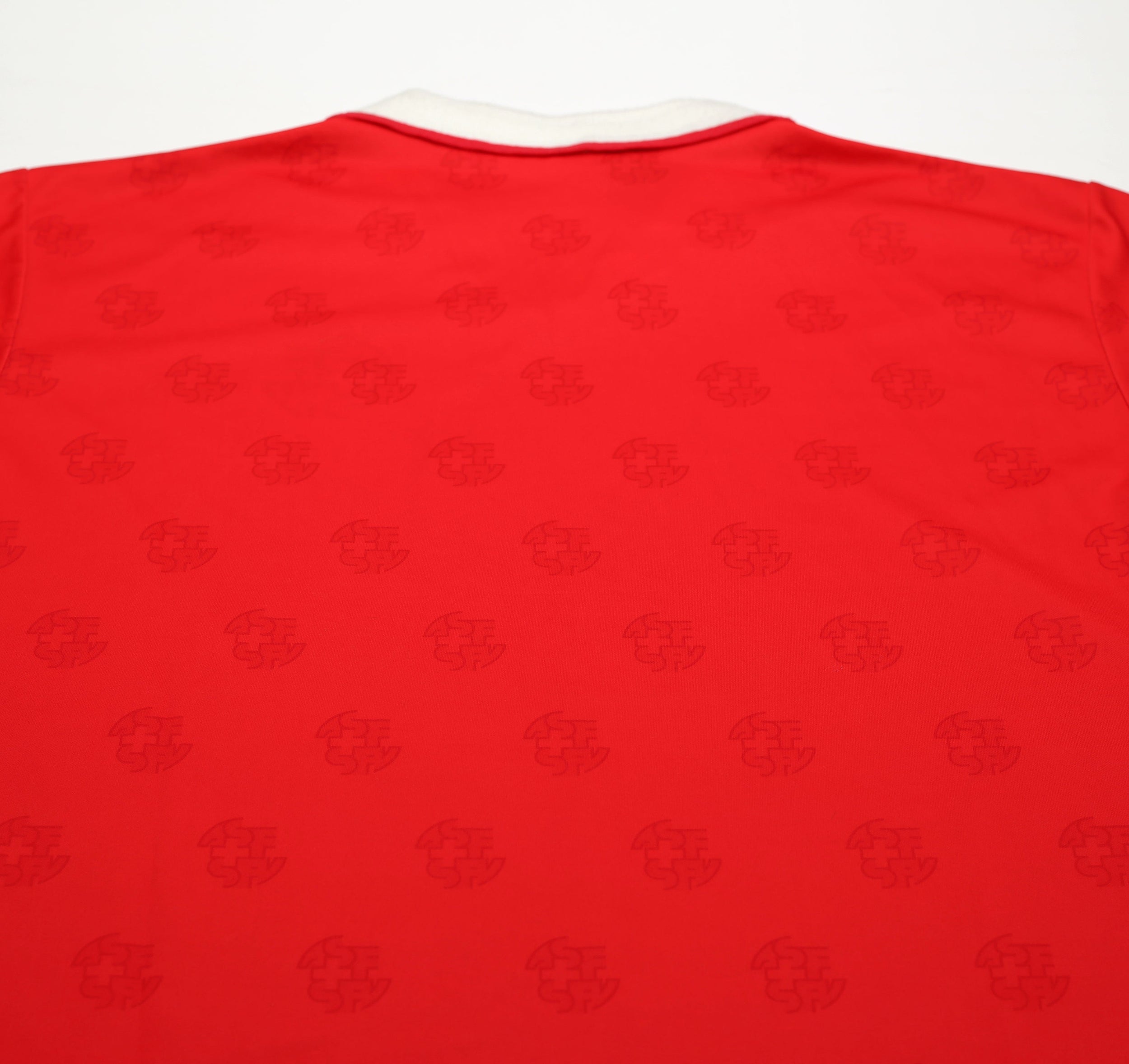 1994/96 SWITZERLAND Vintage Lotto Home Football Shirt (L)