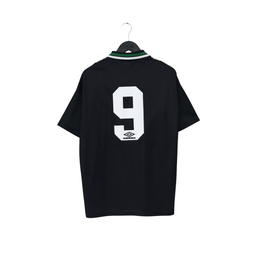 1994/96 Van Hooijdonk #9 Celtic Vintage Umbro Away Football Shirt (L)