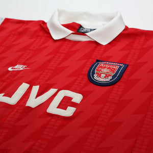 1994/96 Wright #8 Arsenal Vintage Nike Home Football Shirt (XL)